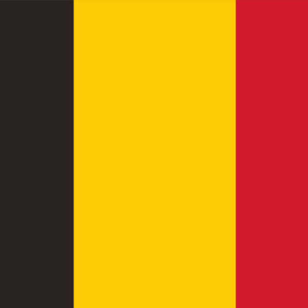 Gæsteflag Belgien