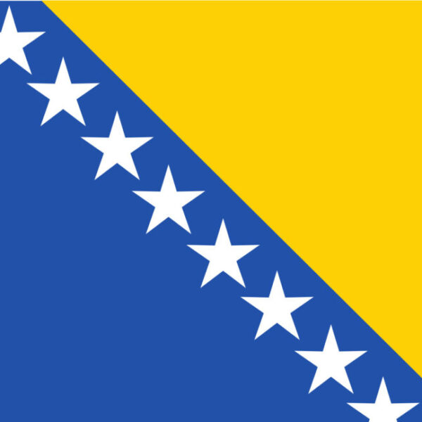 Gæsteflag Bosnien