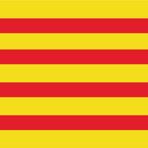 Gæsteflag Katalonien