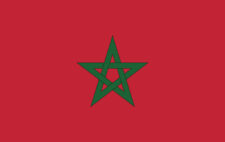 Gæsteflag Marokko