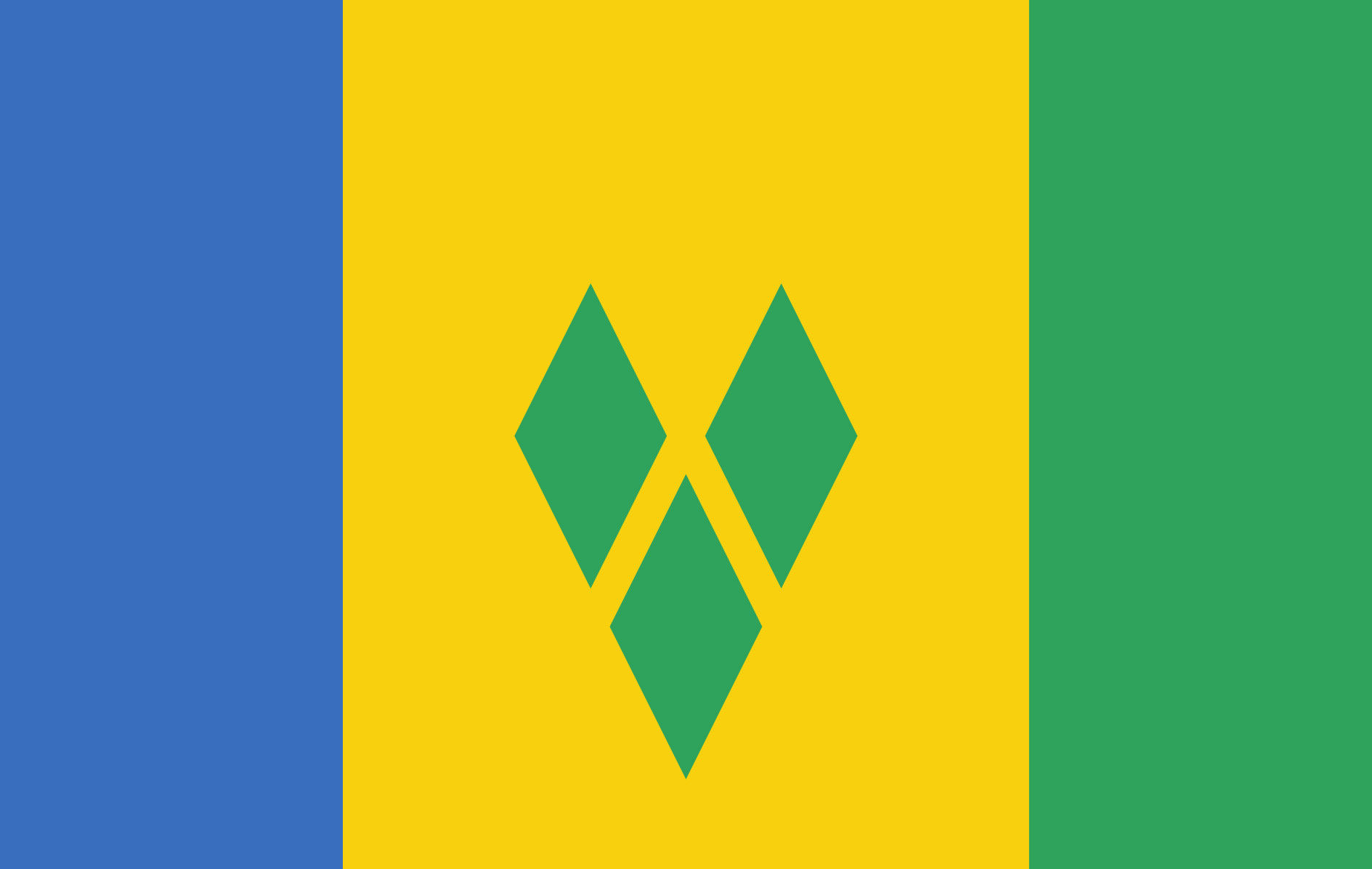 Gæsteflag St. Vincent & The Grenadines