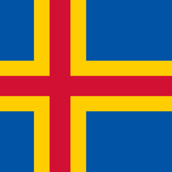 Gæsteflag Ålandsøerne